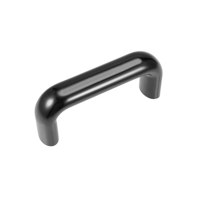 Harfington Uxcell Bakelite Plastic Pulls Handle 120mm Hole Centers Black for Industrial Machine