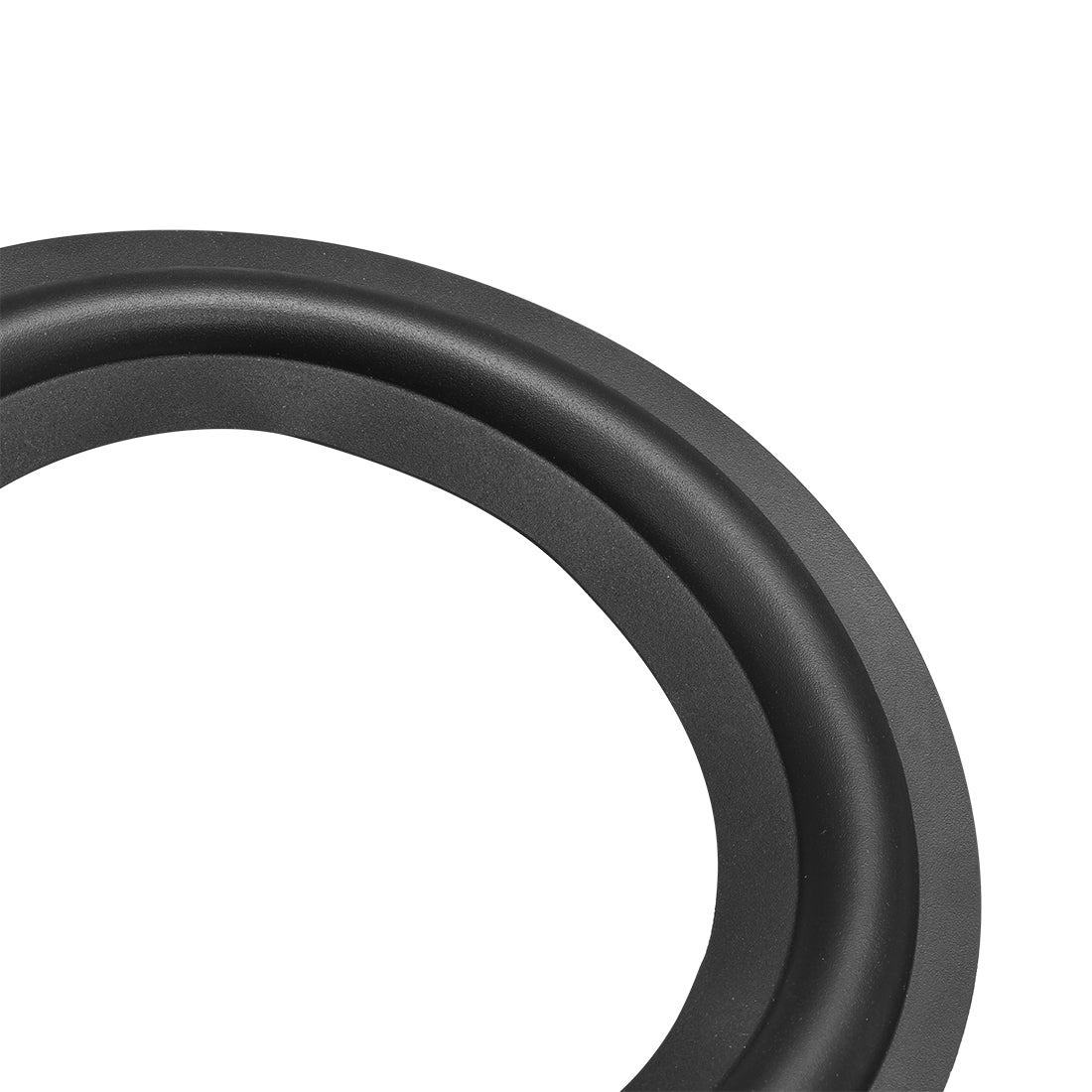 uxcell Uxcell 5.5" 5.5inch Rubber Edge Surround Rings Replacement Parts for Repair or DIY 2pcs