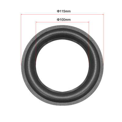 Harfington Uxcell 6.5 inch Speaker Foam Edge Surround Rings Replacement Part for Speaker Repair or DIY