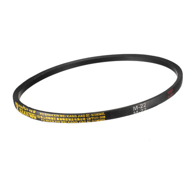 Harfington Uxcell M-22 Drive V-Belts Rubber Transmission Belts