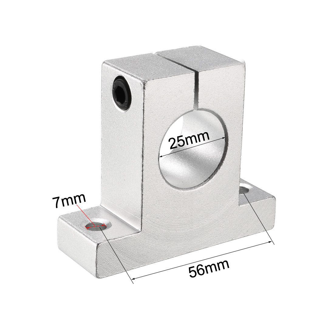 uxcell Uxcell Schienenführungsstange für Linearführung SK25 für 25mm Durchmesser Welle