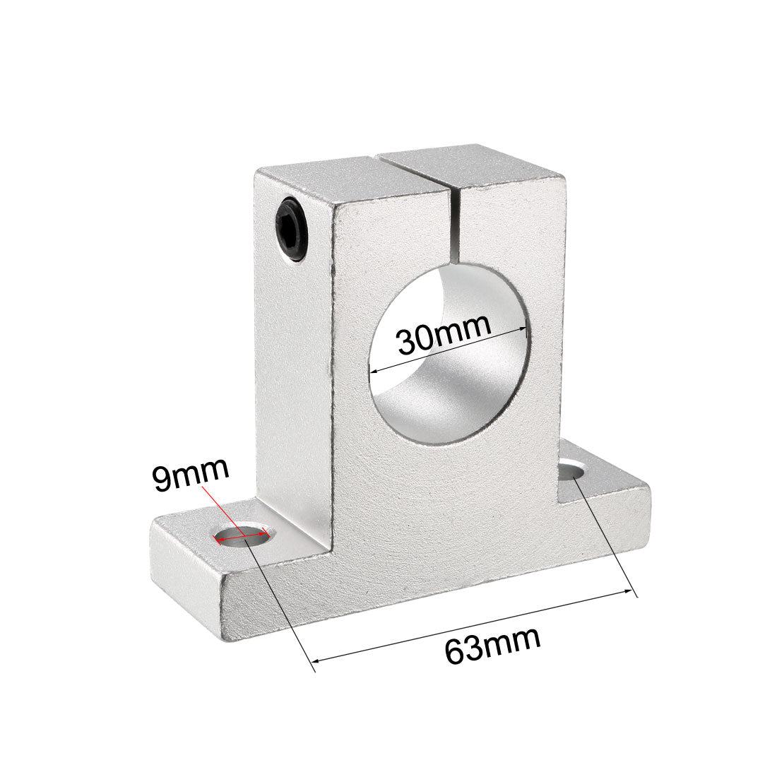 uxcell Uxcell Schienenführungsstange für Linearführung SK30 für 30mm Durchmesser Welle