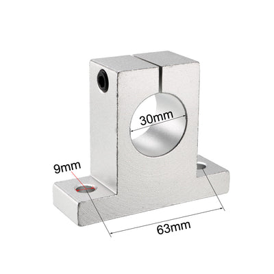 Harfington Uxcell Schienenführungsstange für Linearführung SK30 für 30mm Durchmesser Welle