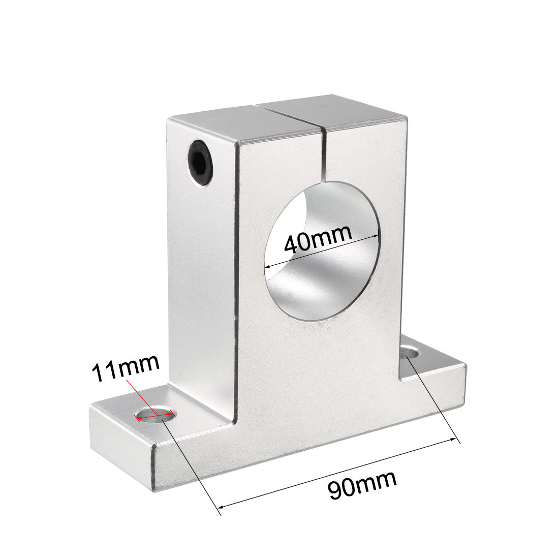 uxcell Uxcell Schienenführungsstange für Linearführung SK40 für 40mm Durchmesser Welle