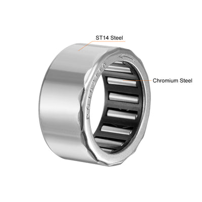 Harfington Uxcell RC101410 Needle Roller Bearings, One Way Bearing, 5/8" Bore 7/8" OD 5/8" Width