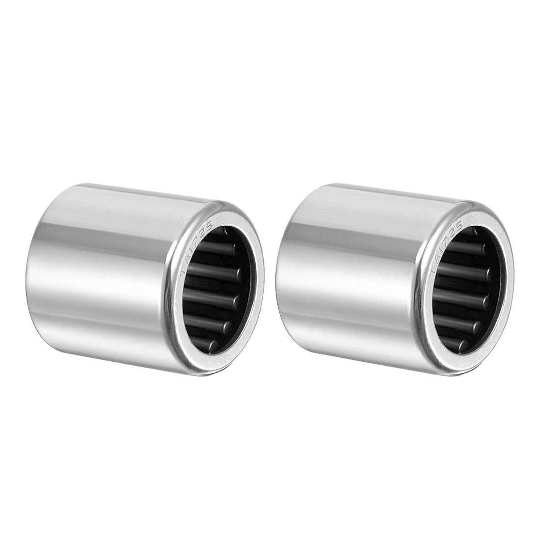 uxcell Uxcell TA2030 Needle Roller Bearings 20mm x 27mm x 30mm Chrome Steel Open End 2pcs