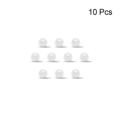 Harfington Uxcell 5mm Ceramic Bearing Balls, ZRO2 Zirconium Oxide Ball G5 Precision 10pcs