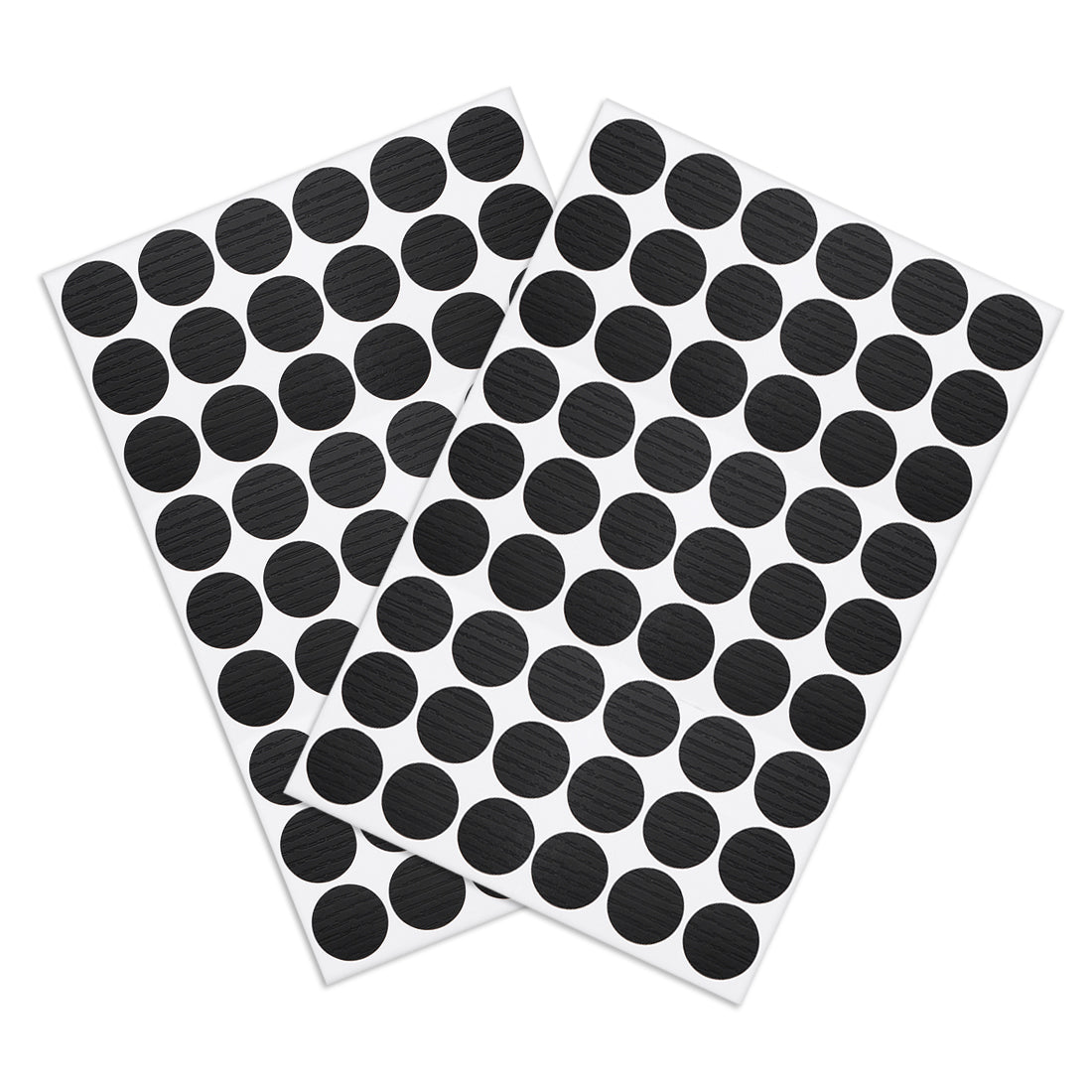 uxcell Uxcell Self-adhesive Screw Hole Stickers,2-Sheet Self-adhesive Screw Covers Caps Dustproof Sticker 21mm 54 in 1