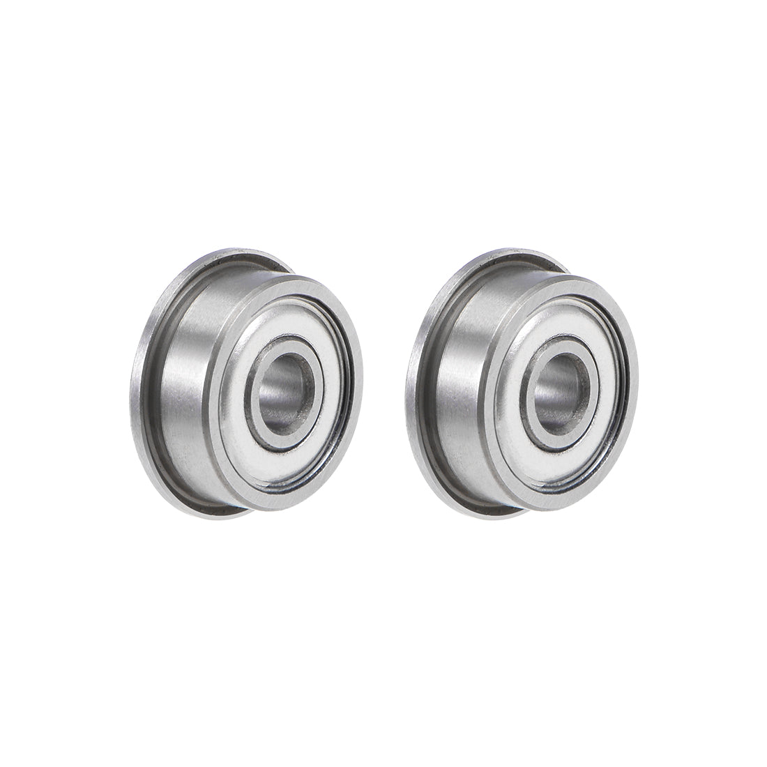 uxcell Uxcell Flange Deep Groove Ball Bearings Double Shield Chrome Steel