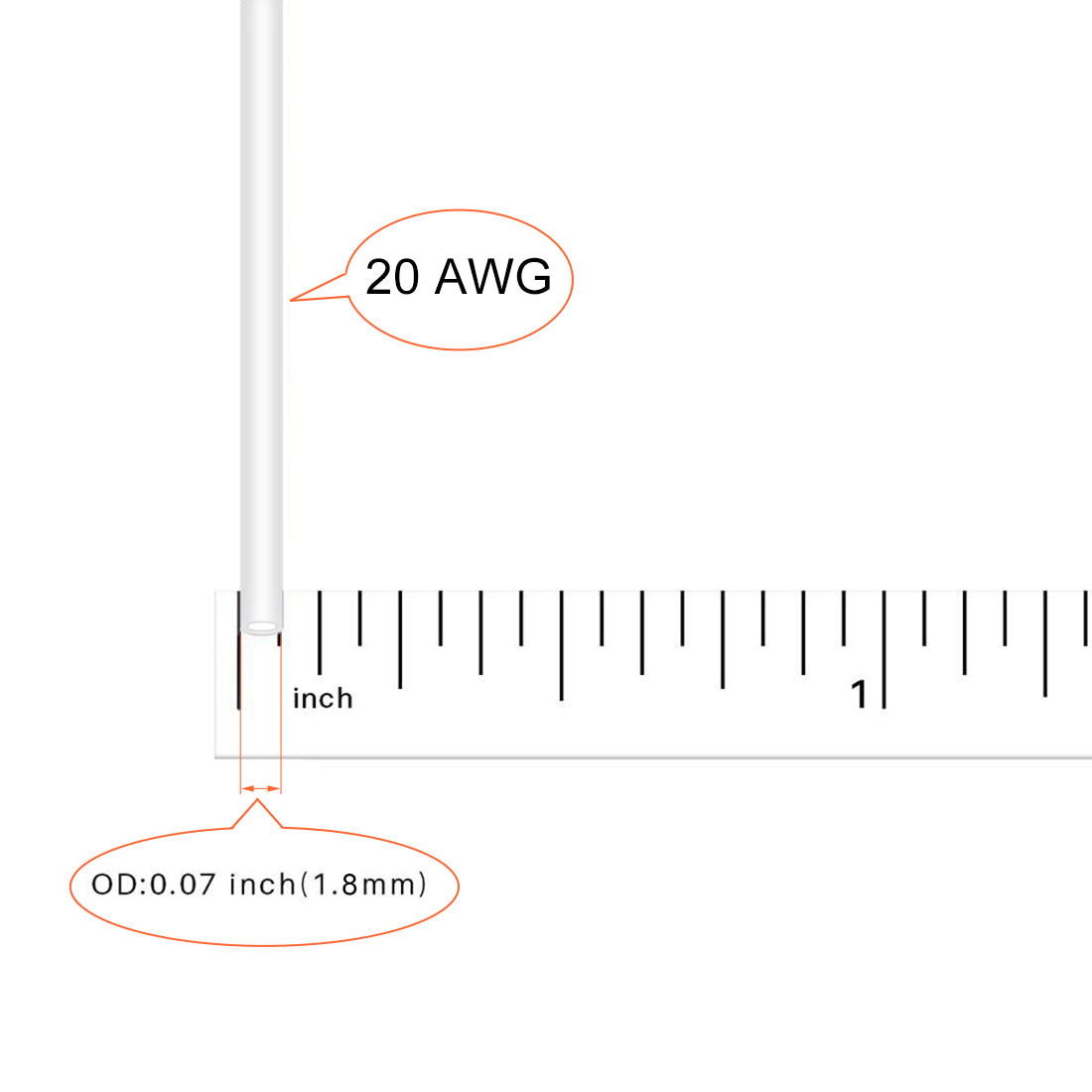 uxcell Uxcell Silikonkabel 20 AWG Elektrodrähte Litze Kupferdraht 3 ft 10 Farben