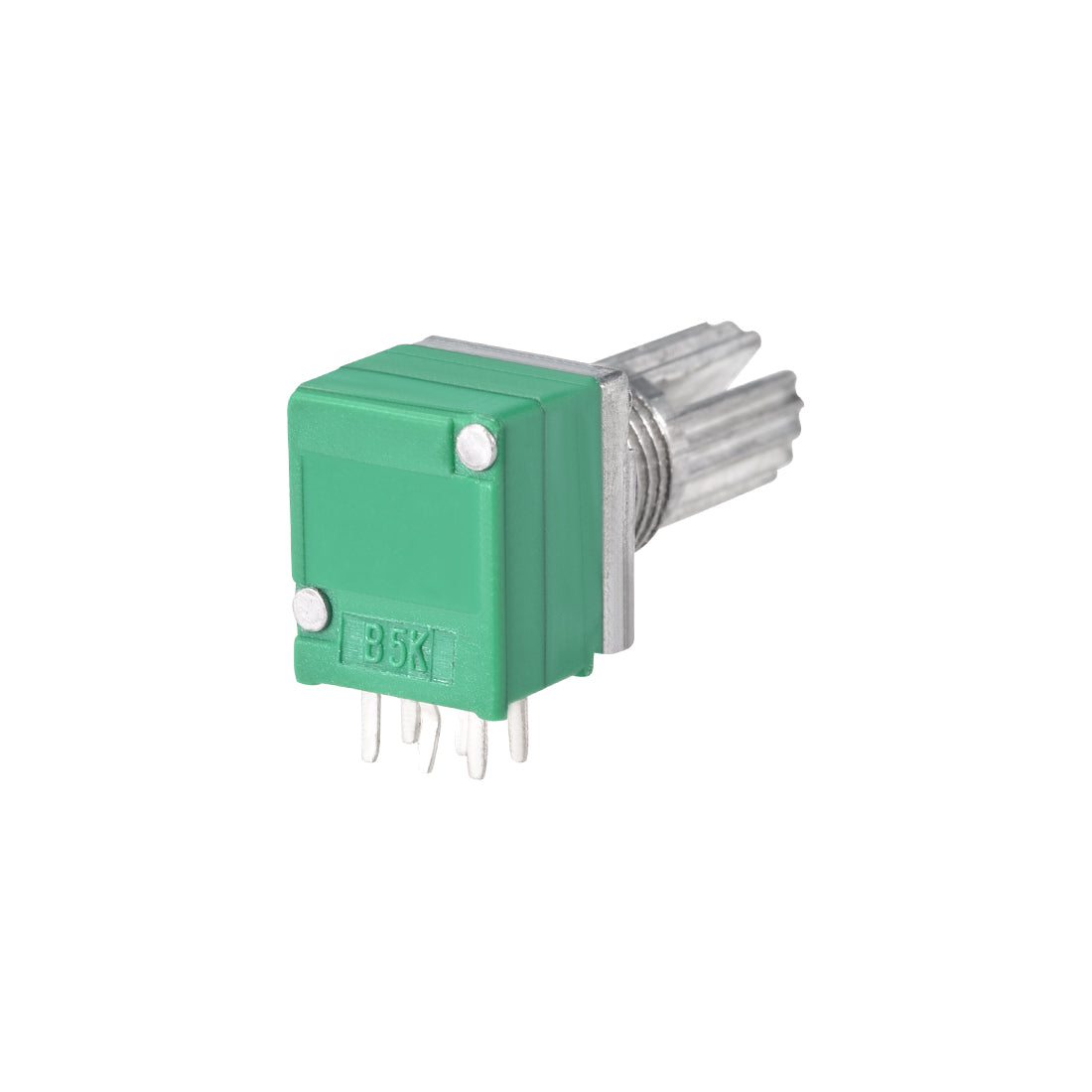 uxcell Uxcell 10Stück 5K Ohm Varistor Doppelrotations-Kohleschicht Kegel Potentiometer