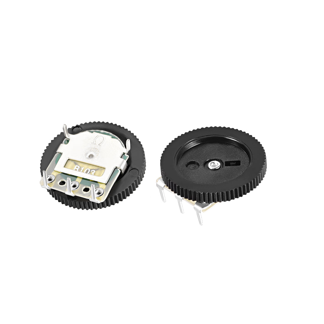 uxcell Uxcell 20stk. Einstellrad Potentiometer zur Audio Stereo Lautstärke Schaltersteuerung 10K Ohm