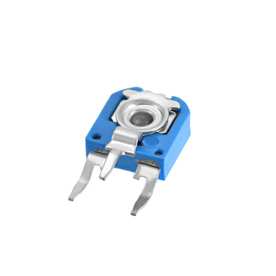 Harfington Uxcell Trimmer Potentiometer 10K Ohm Adjustment Horizontal Variable Resistors 10Pcs Side Mounting