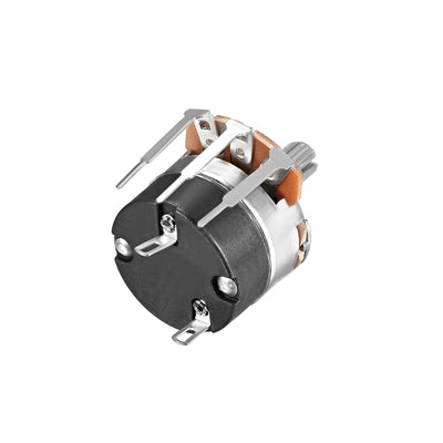 Harfington Uxcell 2stk. WH138 Variable Widerstand Einkreis Kohlen Film Potentiometer B500K Ohm