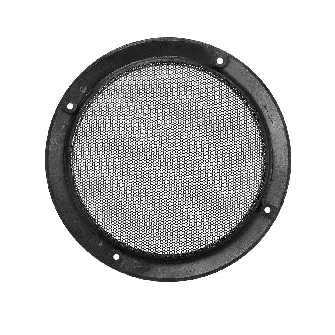 uxcell Uxcell 8" Lautsprechergrill Masche Dekorativ Kreis Subwoofer Schutz Abdeckung Audio Zubehör