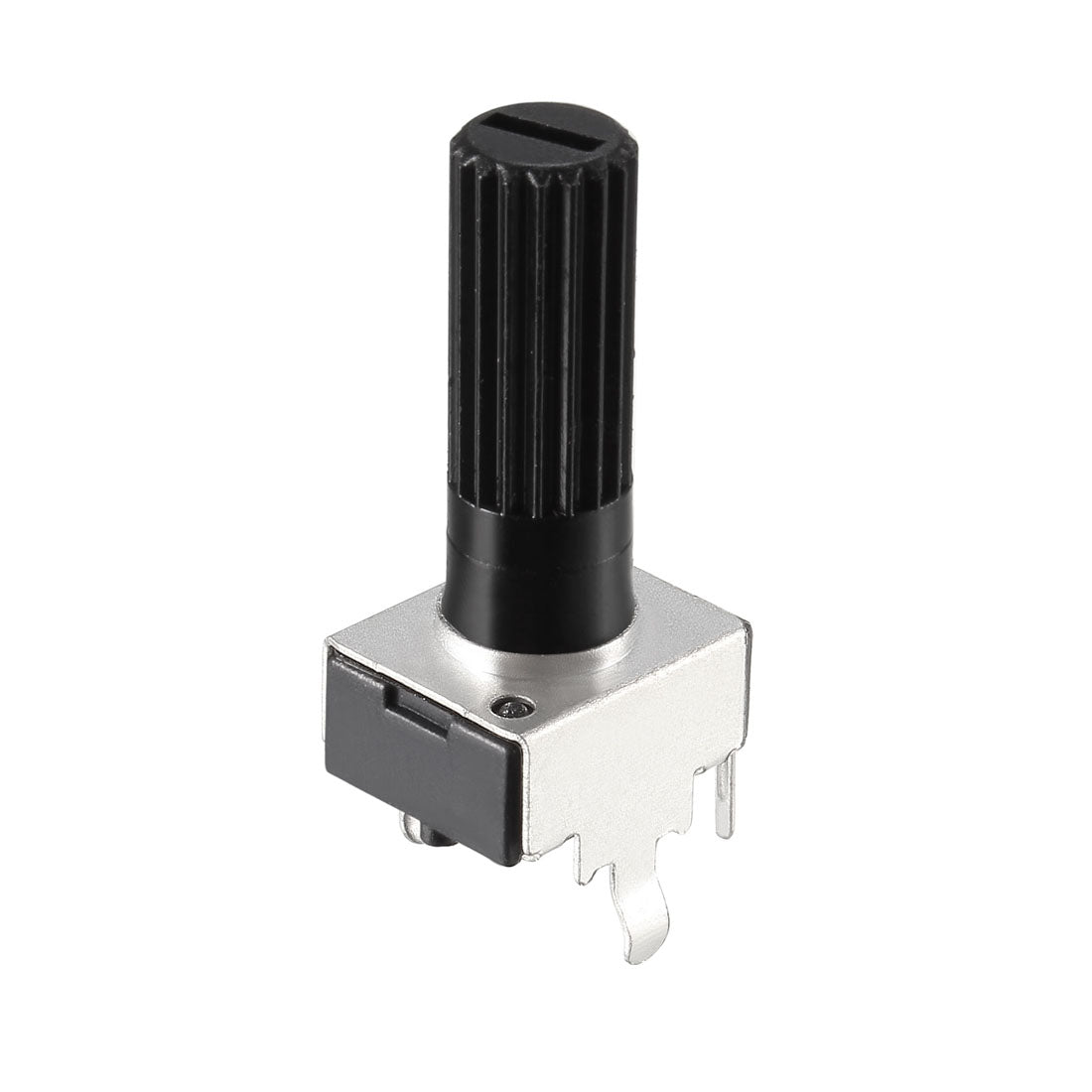 uxcell Uxcell 5Stück Potentiometer 100K Ohm Varistor Single Kreis Kohleschicht Kegel 18mm Wellenlänge