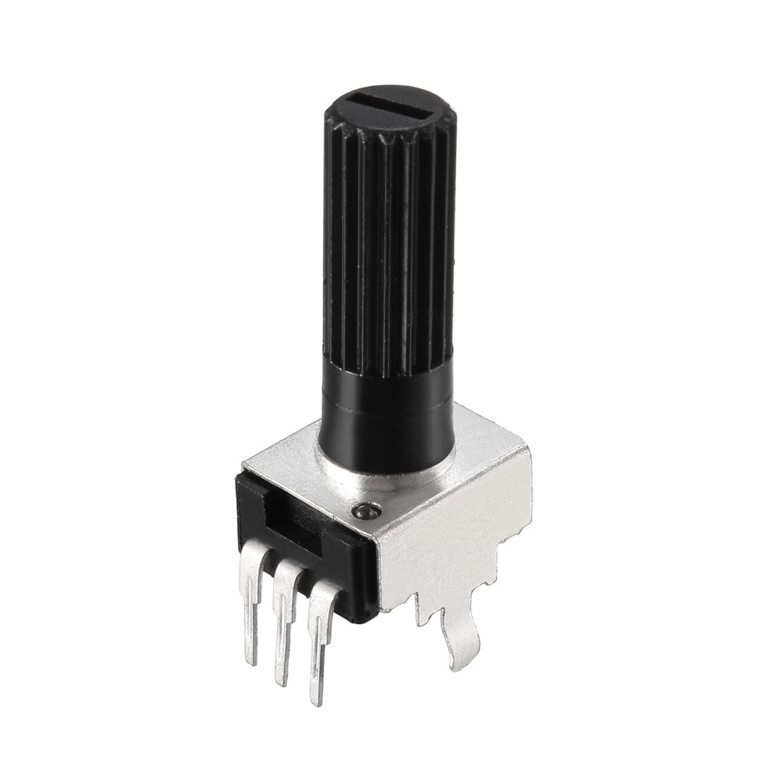 uxcell Uxcell 5Stück Potentiometer 100K Ohm Varistor Single Kreis Kohleschicht Kegel 18mm Wellenlänge