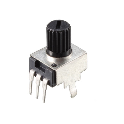 Harfington Uxcell 10Stück Kohleschicht Kegel Potentiometer 5K Ohm Varistor Single Kreis 3 Anschlüsse