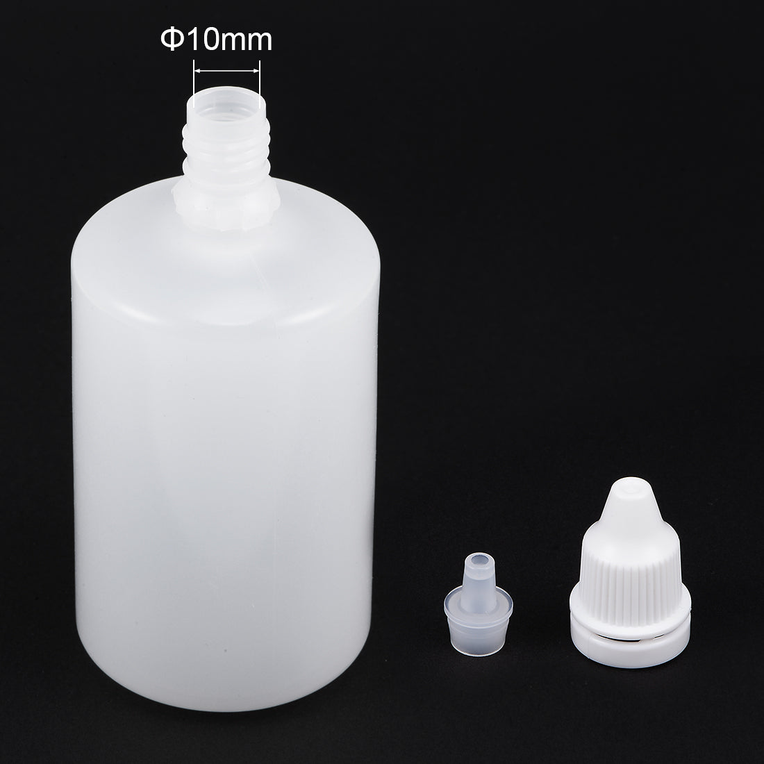 uxcell Uxcell 100ml/3.4 oz Empty Squeezable Dropper Bottle 3pcs