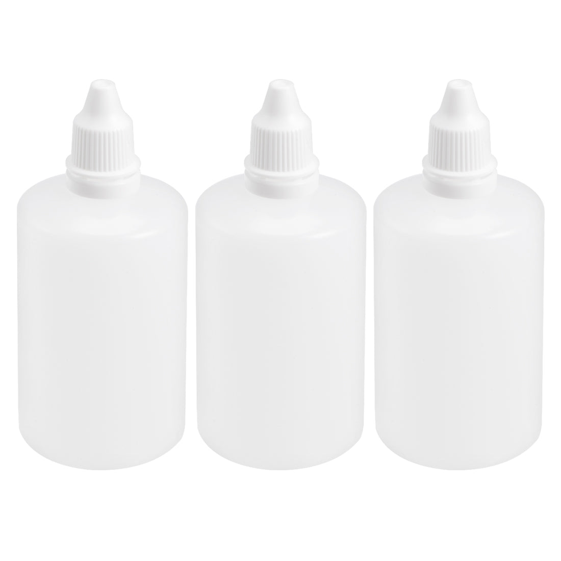 uxcell Uxcell 100ml/3.4 oz Empty Squeezable Dropper Bottle 3pcs