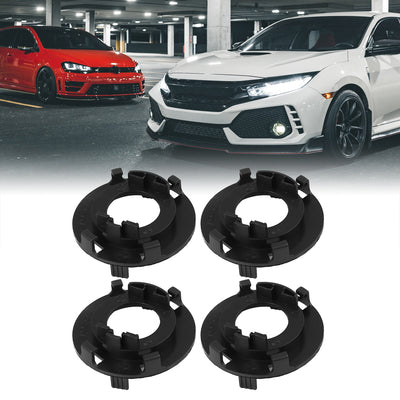 Harfington H7 LED Headlight Adapter Base Bulb Retainer Holder for Hyundai Mistra 4pcs