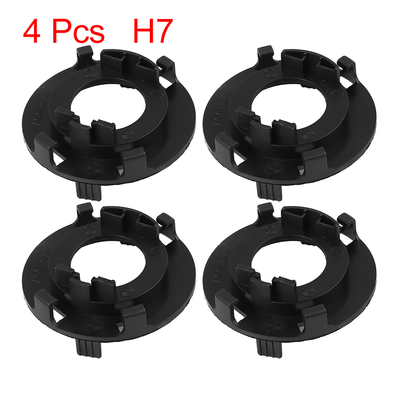 X AUTOHAUX H7 LED Headlight Adapter Base Bulb Retainer Holder for Hyundai Mistra 4pcs