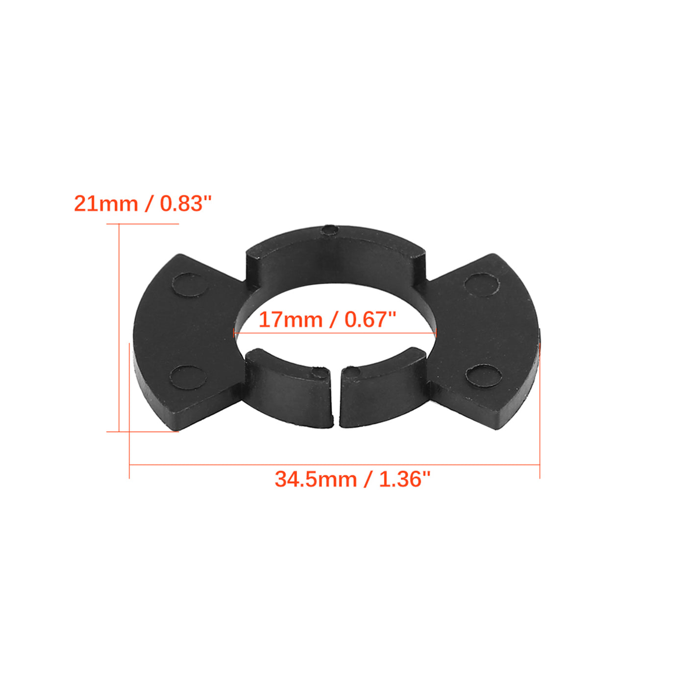 X AUTOHAUX 4STK H1 Stark Gebündeltes Helles Licht Basis Lampenfassung Anpassen