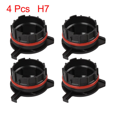 Harfington H7 LED Headlight Adapter Base Retainer Holder for BMW E39 for Mercedes-Benz 4pcs