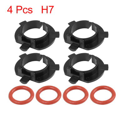 Harfington H7 LED Headlight Adapter Bulb Retainer Holder for Hyundai New Santafe Grieg 4pcs