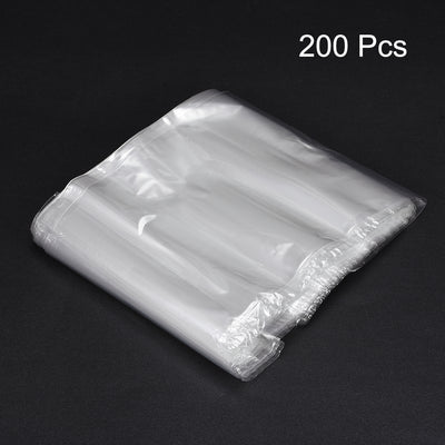 Harfington Uxcell POF Heat Shrink Wrap Bags, 10x6 inch 200pcs Shrinkable Wrapping Packaging Bags Transparent Industrial Packaging Sealer Bags