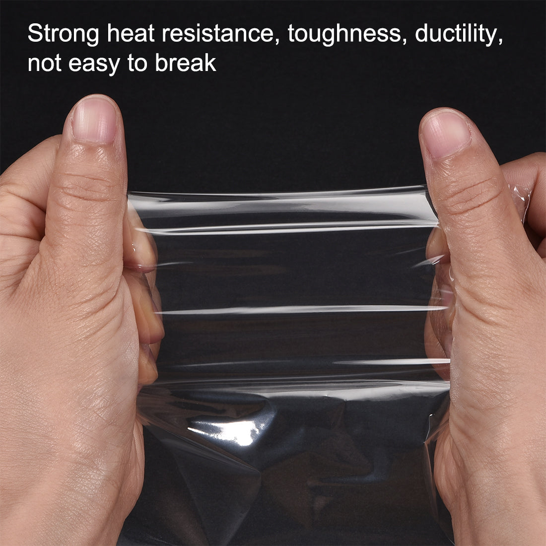 uxcell Uxcell POF Heat Shrink Wrap Bags, 9 x 5 inch 100pcs Shrinkable Wrapping Packaging Bags Transparent Industrial Packaging Sealer Bags