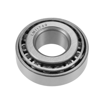 Harfington Uxcell LM11749/LM11710 Tapered Roller Bearing Cone and Cup Set 0.6875" Bore 1.57" O.D.