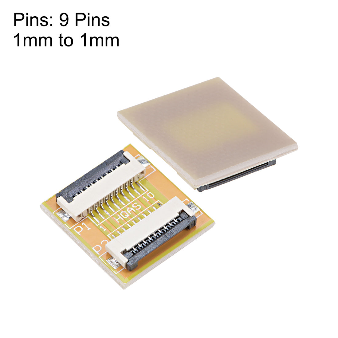 uxcell Uxcell 1.0mm Pitch 9 Pin to 9 Pin Extension Connector Adapter for FFC FPC Cable Extend ZIP HDD