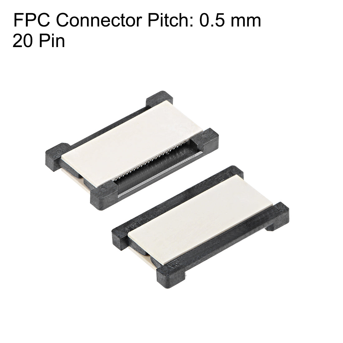 uxcell Uxcell Erweiterung Anschluss Adapter 0.5mm Pitch 20 Stifte auf 30 Stifte für FFC FPC Kabelverlängerung ZIF HDD