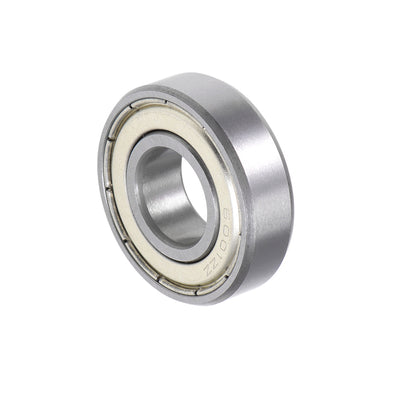 Harfington Uxcell Deep Groove Ball Bearings Metric Double Shielded Chrome Steel ABEC3 Z1