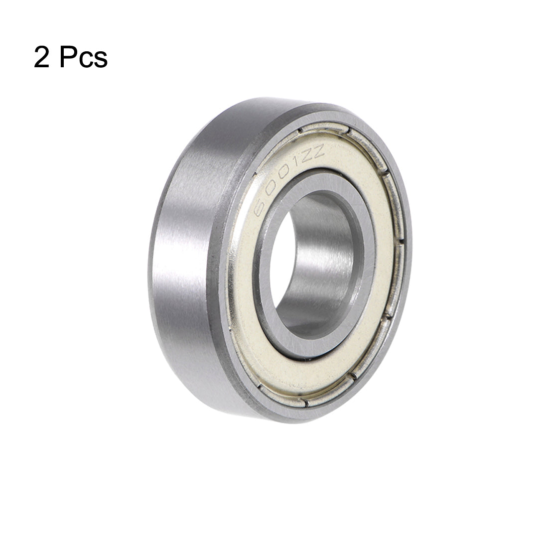 uxcell Uxcell Deep Groove Ball Bearings Metric Double Shielded Chrome Steel ABEC3 Z1