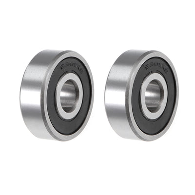 Harfington Uxcell Deep Groove Ball Bearing Double Sealed P6 Z1 Bearings