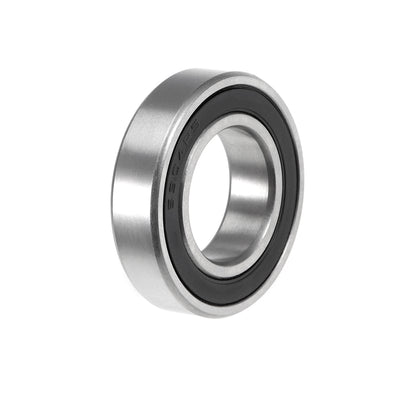 Harfington Uxcell Deep Groove Ball Bearings Metric Double Sealed Chrome Steel ABEC-3 Z1