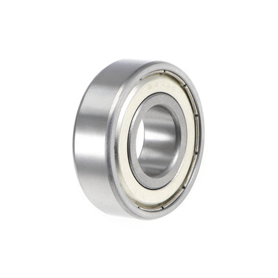 Harfington Uxcell Deep Groove Ball Bearings Metric Double Shielded Chrome Steel ABEC-3 Z1