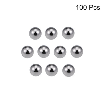 Harfington Uxcell 8mm Carbon Steel Bearing Balls Precision Balls 100pcs