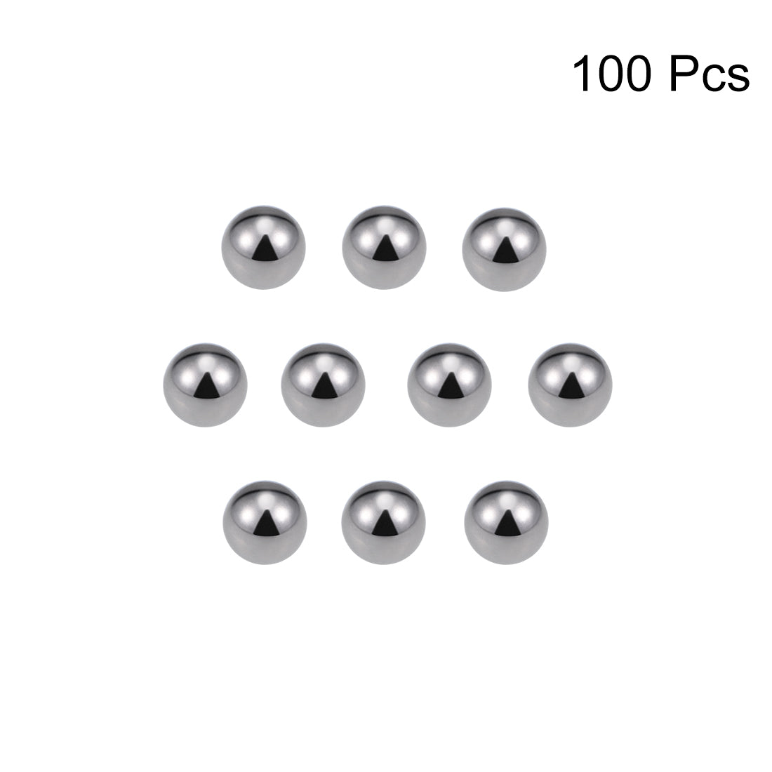 Uxcell Uxcell 3/8" Carbon Steel Bearing Balls Precision Balls 100pcs