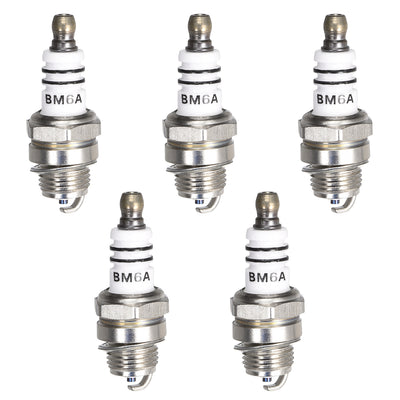 Harfington Uxcell BM6A Spark Plug for M7 / L7T / CJ8 / 1560 Replacement , 5pcs