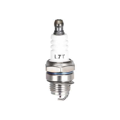 Harfington Uxcell L7T Spark Plug for 2 Stroke 33cc 43cc 47cc 49cc Mini Chopper Mower