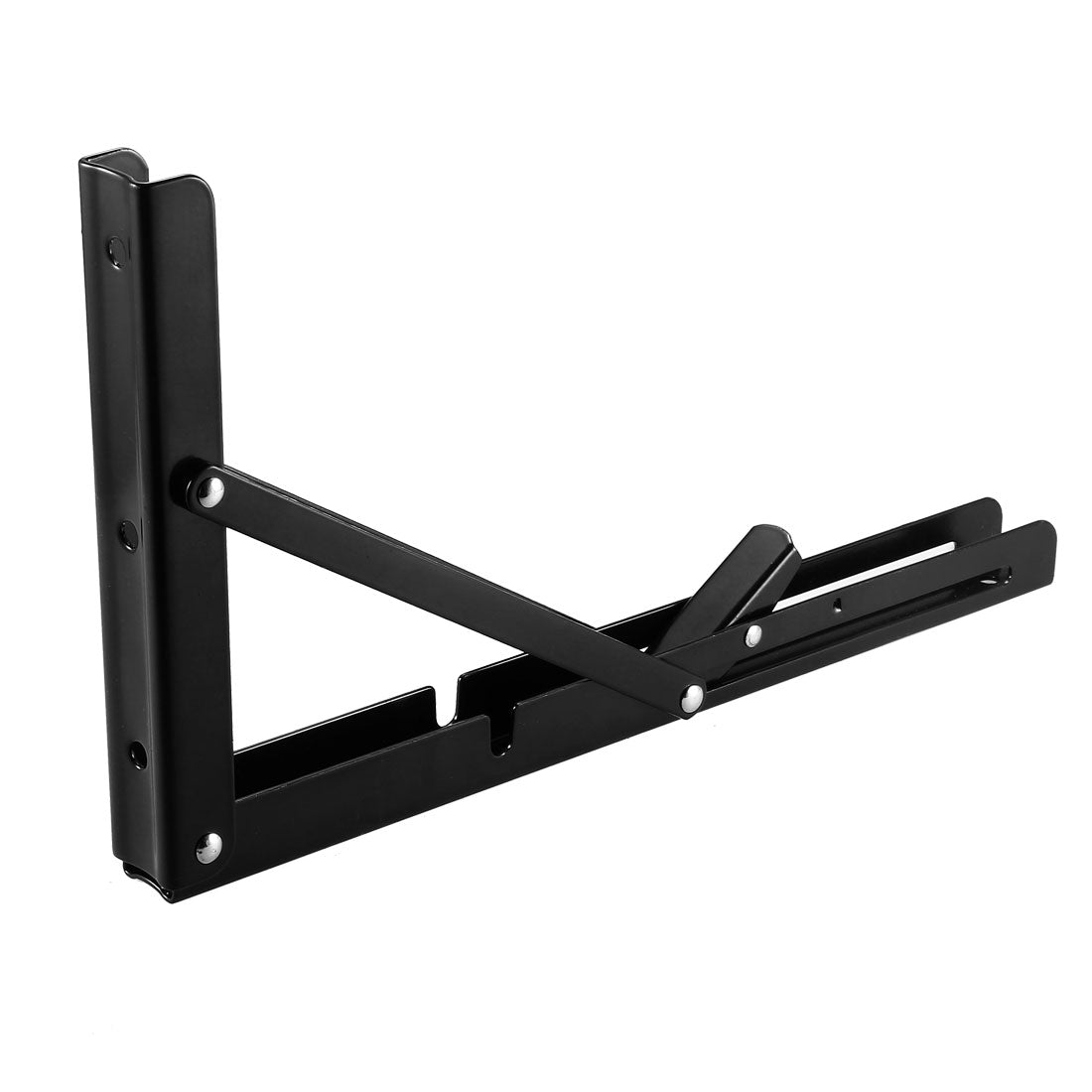 uxcell Uxcell 2 Stk. Faltbar Halterungen Regale Tisch Schreibtisch Wandträger Lang Auslösearm 12" 300mm