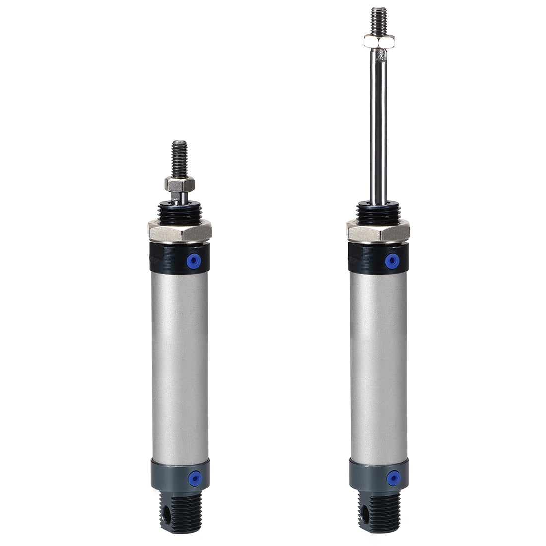 uxcell Uxcell Pneumatic Air Cylinder 16mm Bore M5,Single Rod Double Action