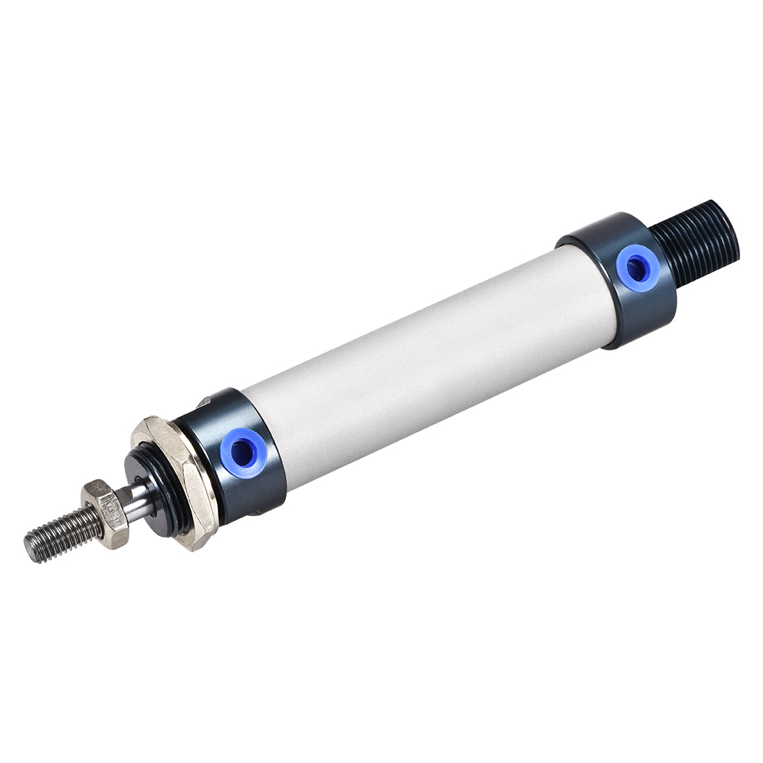 uxcell Uxcell Pneumatic Air Cylinder, 20mm Bore Stoke M8,Single Rod Double Action