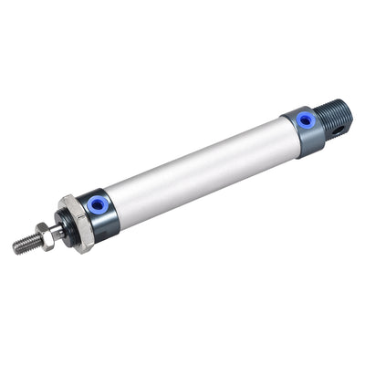 Harfington Uxcell Pneumatic Air Cylinder,20mm Bore 100mm Stoke M8,Single Rod Double Action