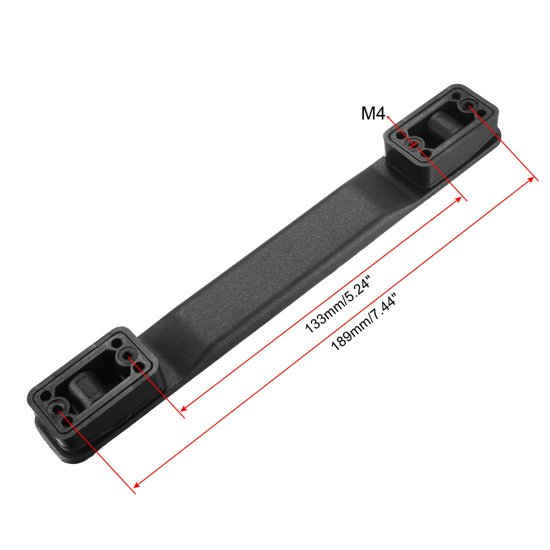 uxcell Uxcell Koffergriff, Ersatzgriffschlaufe 202mm Ersatzgepäckgriff Ersatzkoffergriff Schwarz