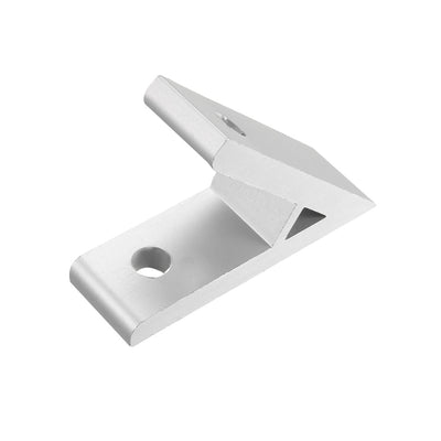 Harfington Uxcell 2020 Aluminum Corner Brackets Profile Corner Joint Connectors Corner Braces (45 Degree Angle) 3Pcs