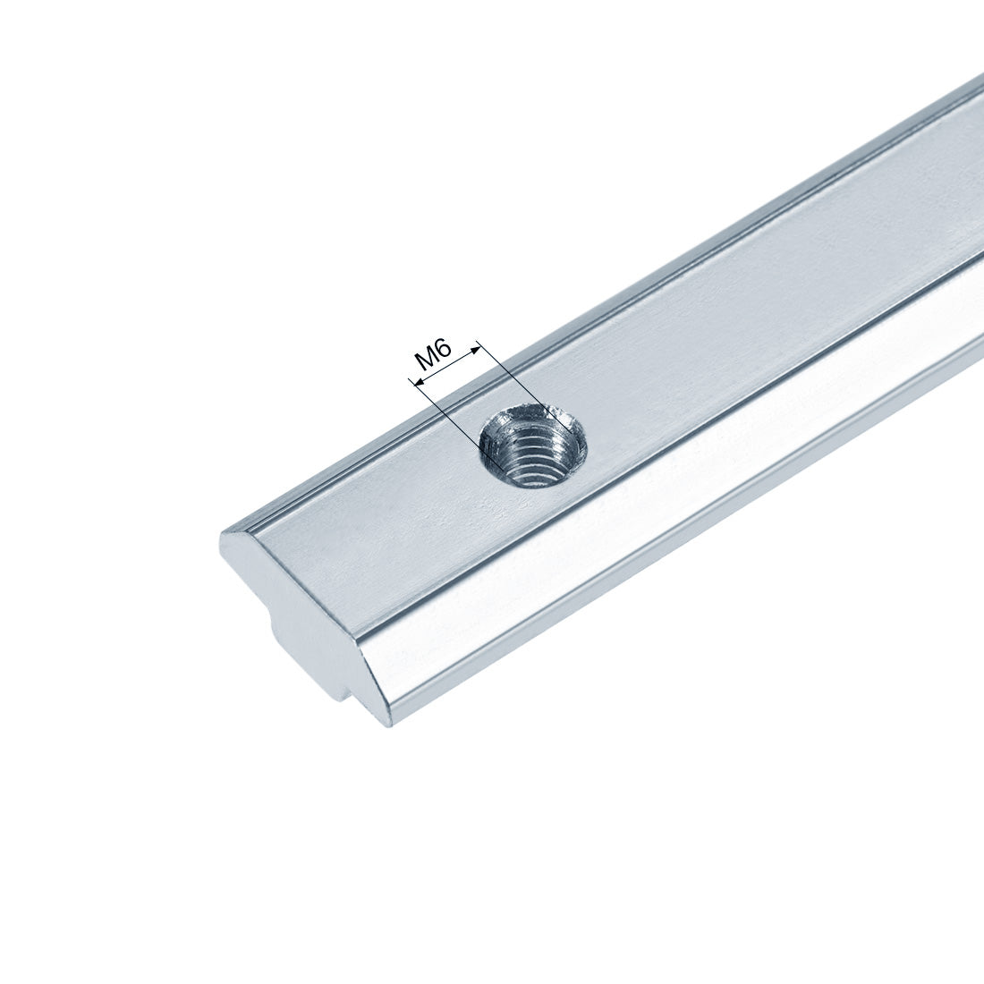 uxcell Uxcell Straight Line Connector, 7 Inch Joint Bracket for 4040 Series T Slot 8mm Aluminum Extrusion Profile, 4 Pcs